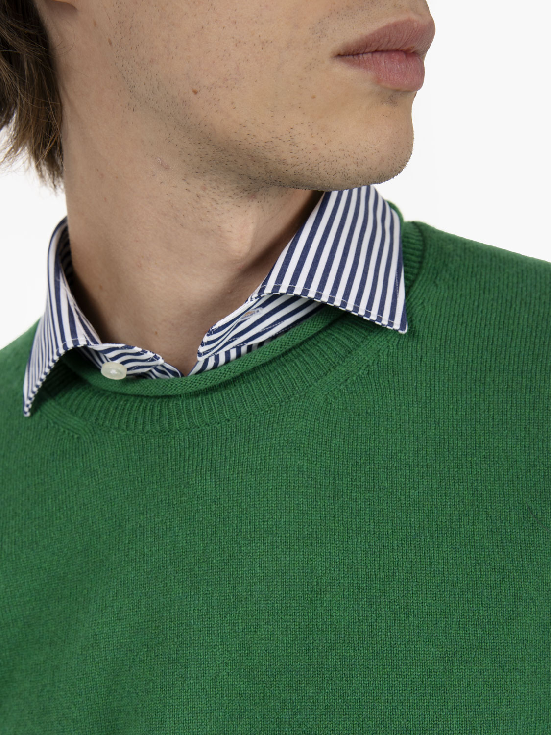 Shirt knitted green