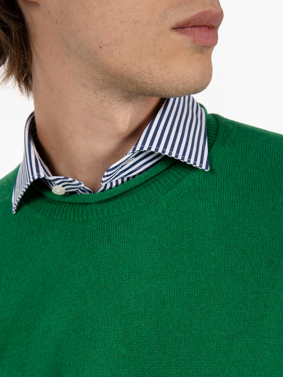 Shirt knitted green