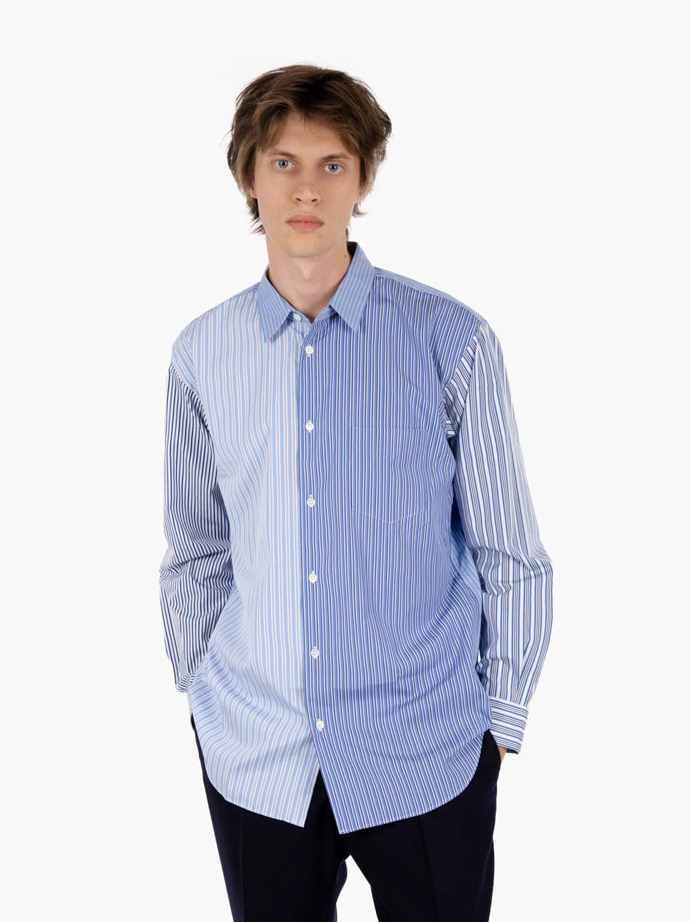Shirt woven multicolor