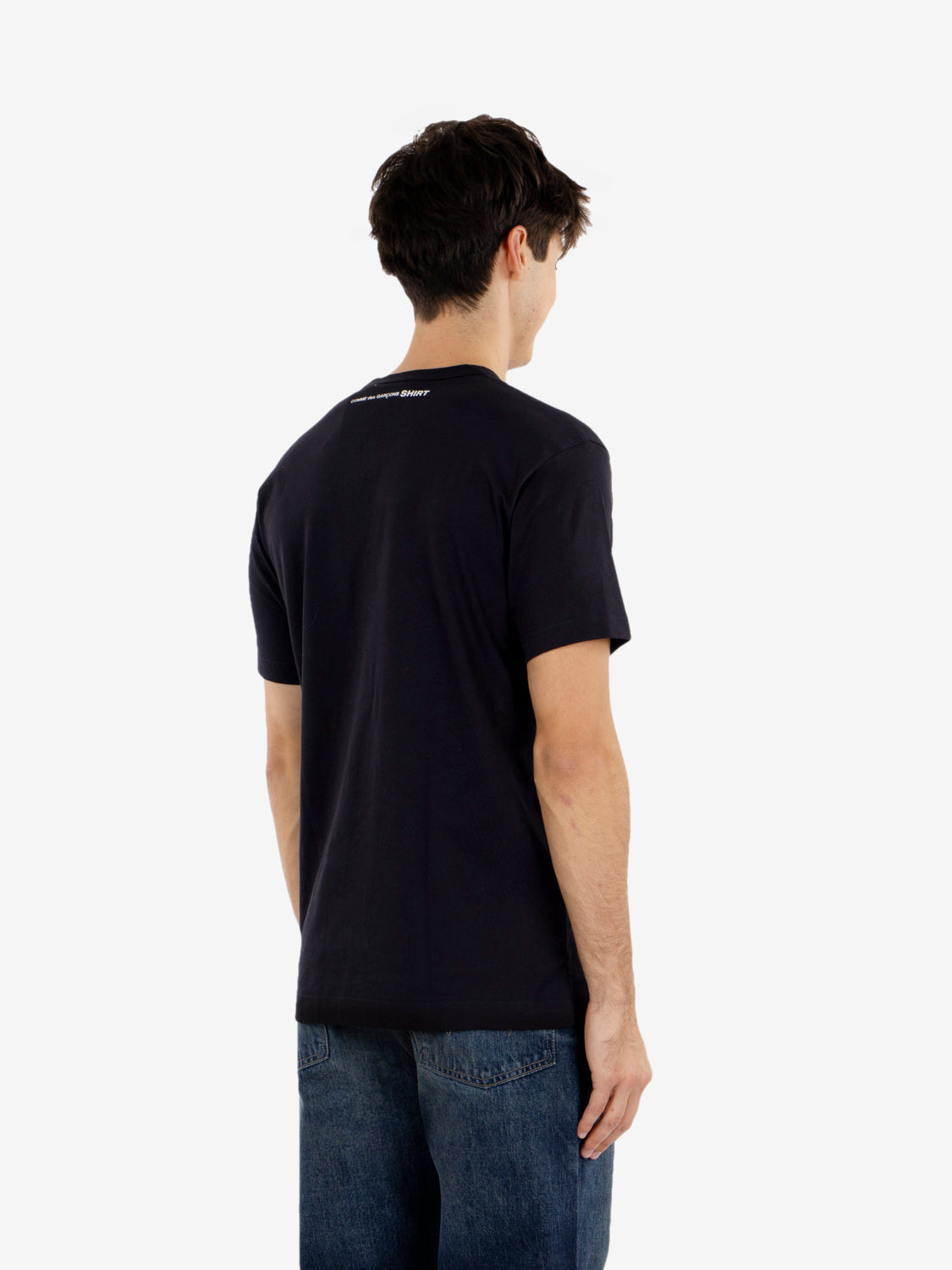 T-shirt black / white