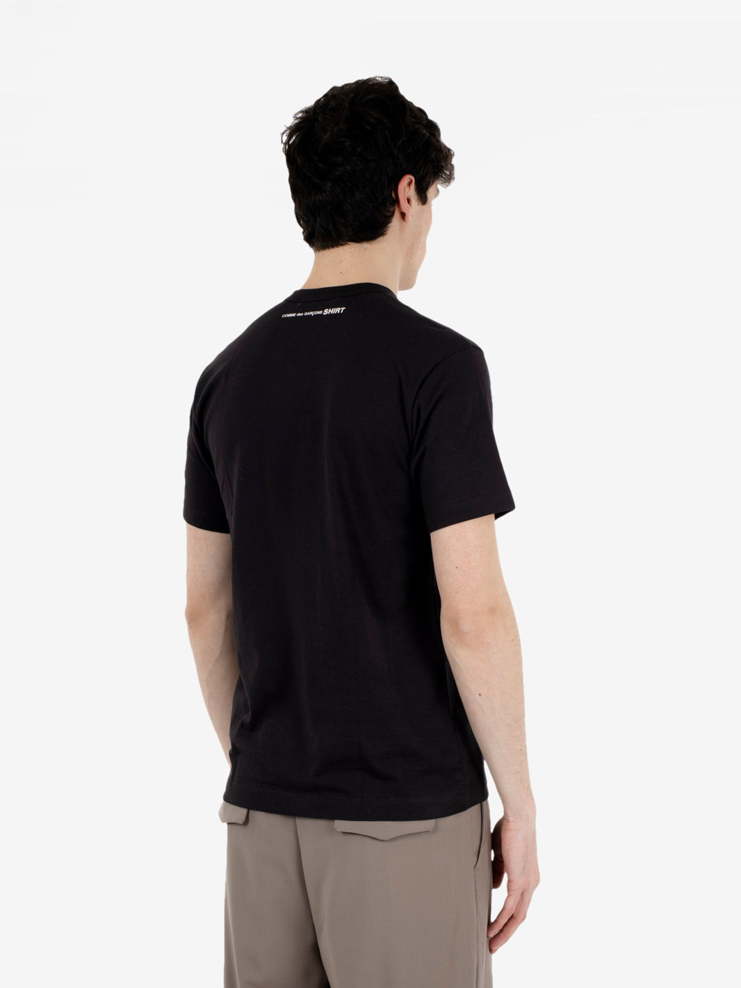 T-shirt in cotone black