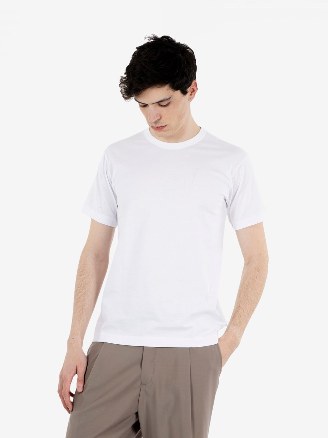 T-shirt in cotone white