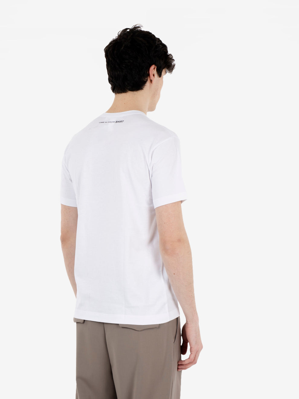 T-shirt in cotone white
