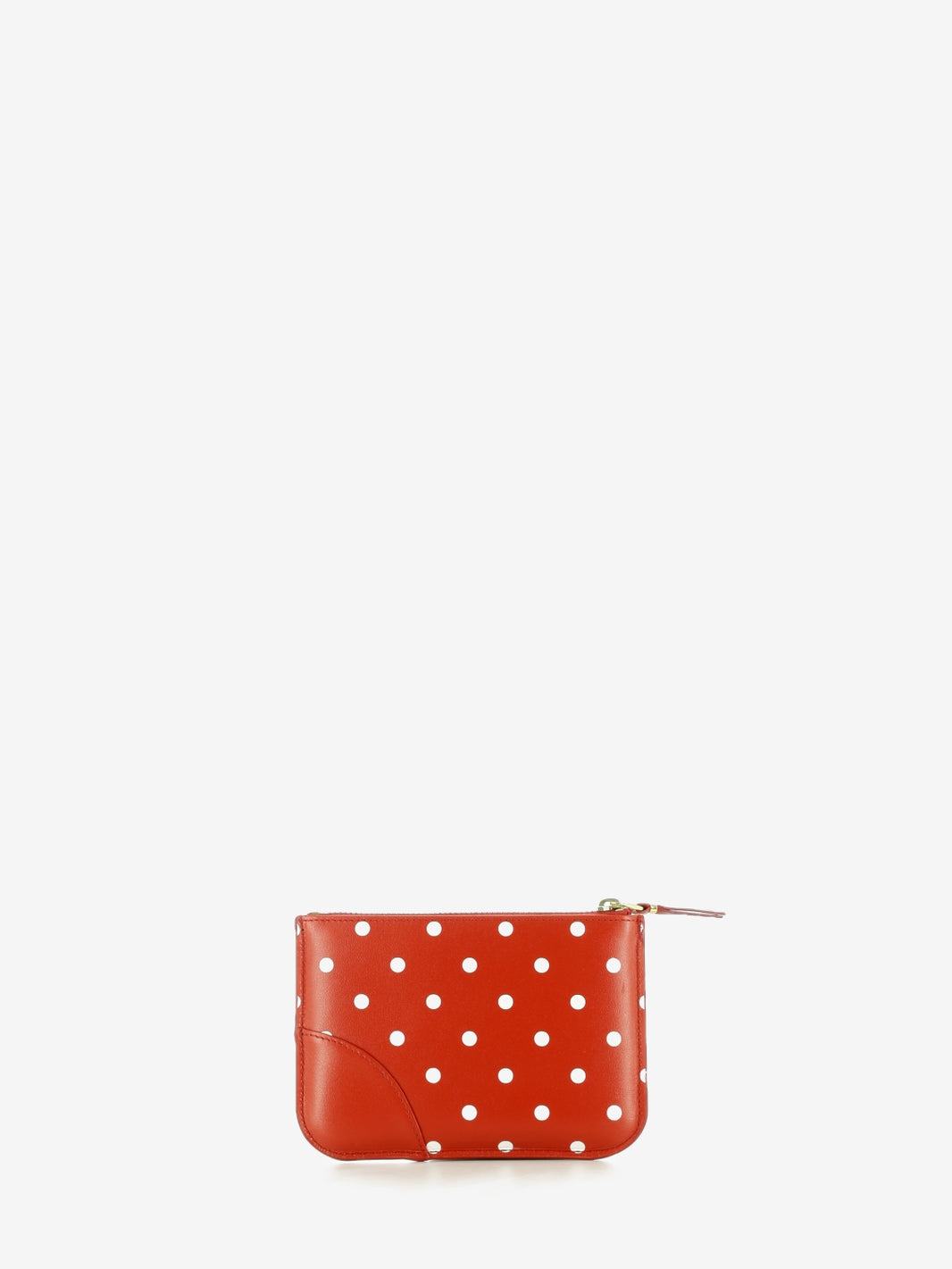 Wallet dot leather red
