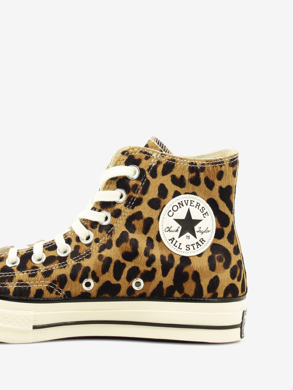 Chuck 70 leopard pony black / natural ivory / egret