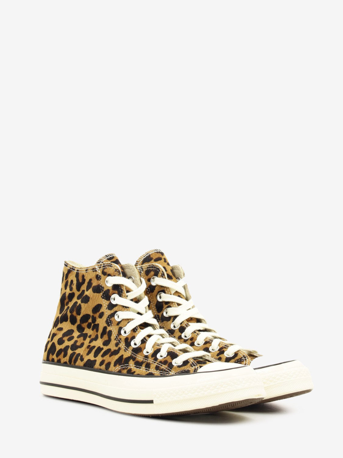 Chuck 70 leopard pony black / natural ivory / egret