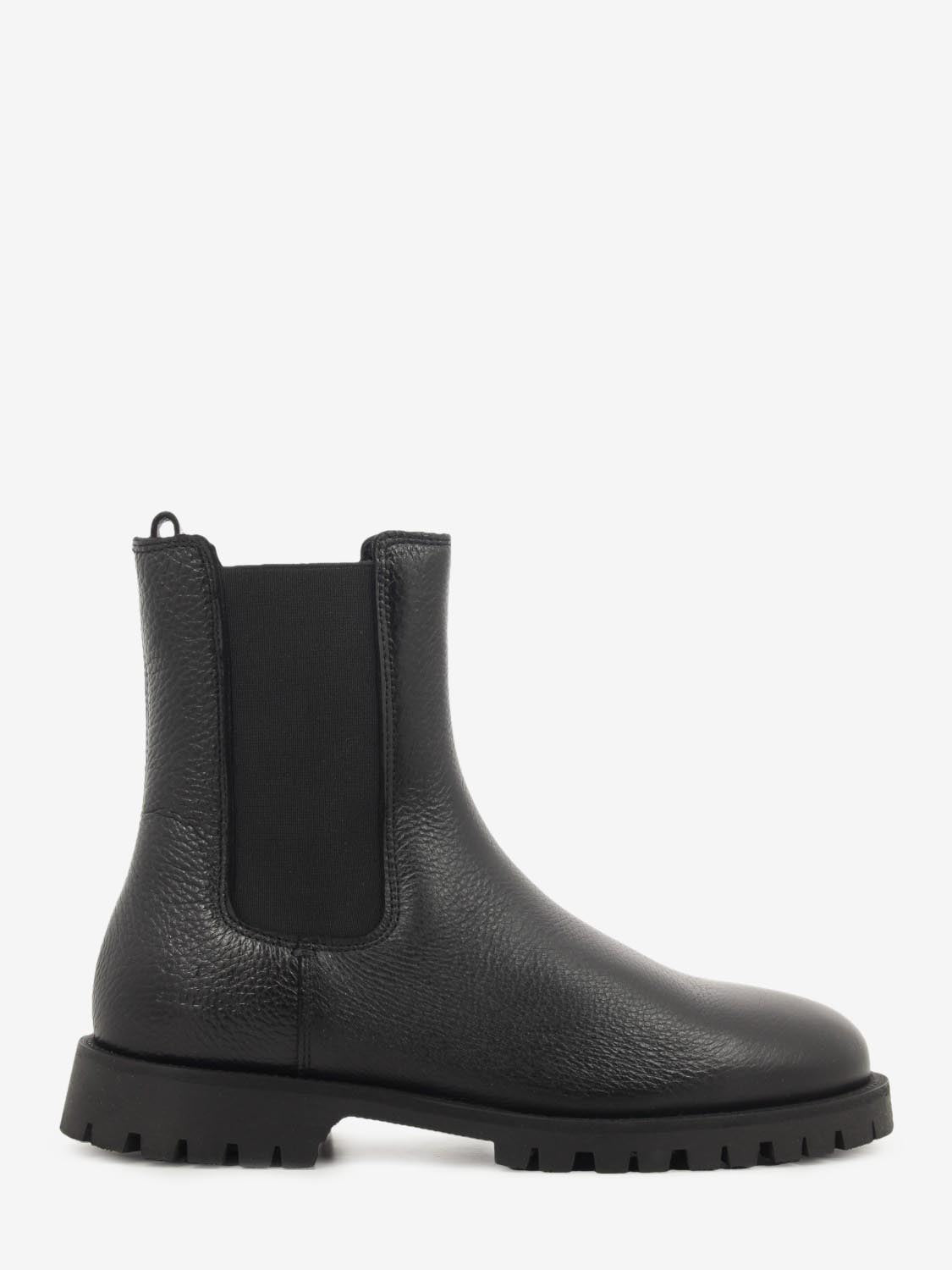 CHELSEA BOOT GRAINY LEATHER BLACK F6CPH850/LEG_BLK