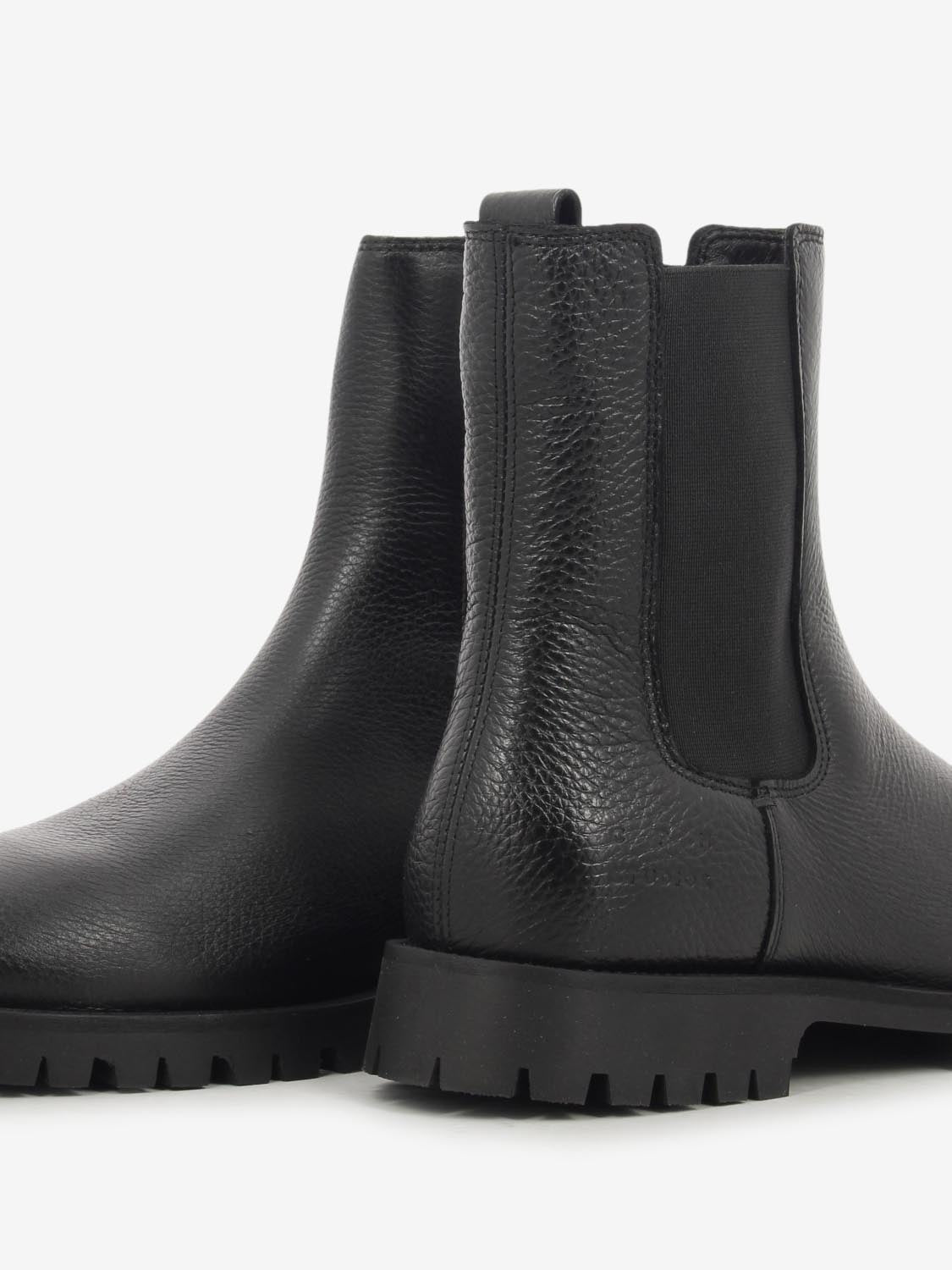 CHELSEA BOOT GRAINY LEATHER BLACK F6CPH850/LEG_BLK