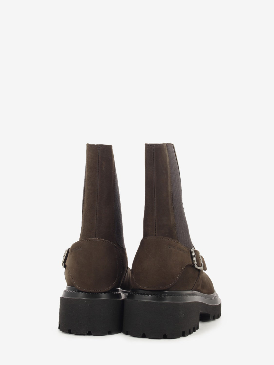 Chocolate suede Chelsea boot