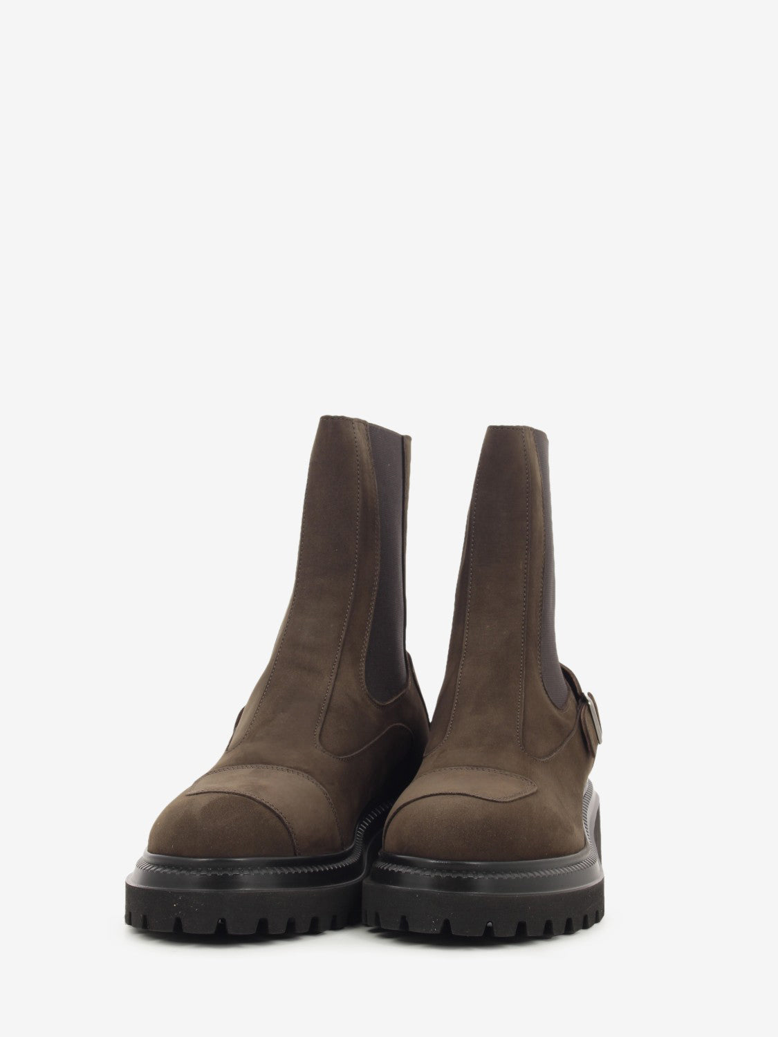 Chocolate suede Chelsea boot