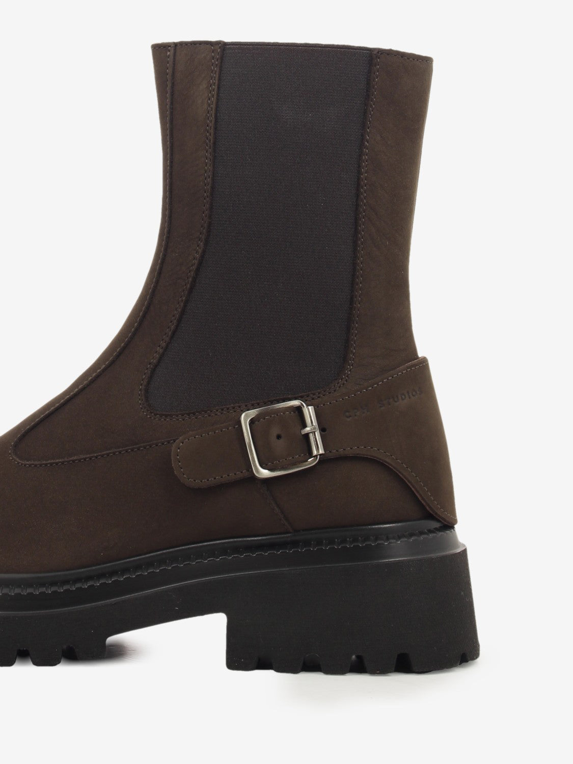 Chocolate suede Chelsea boot