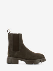 COPENHAGEN - Chelsea boots nabuck chocolate