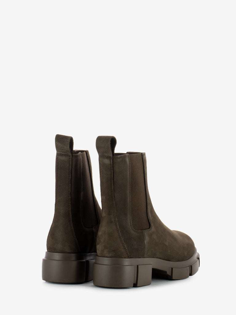 COPENHAGEN - Chelsea boots nabuck chocolate