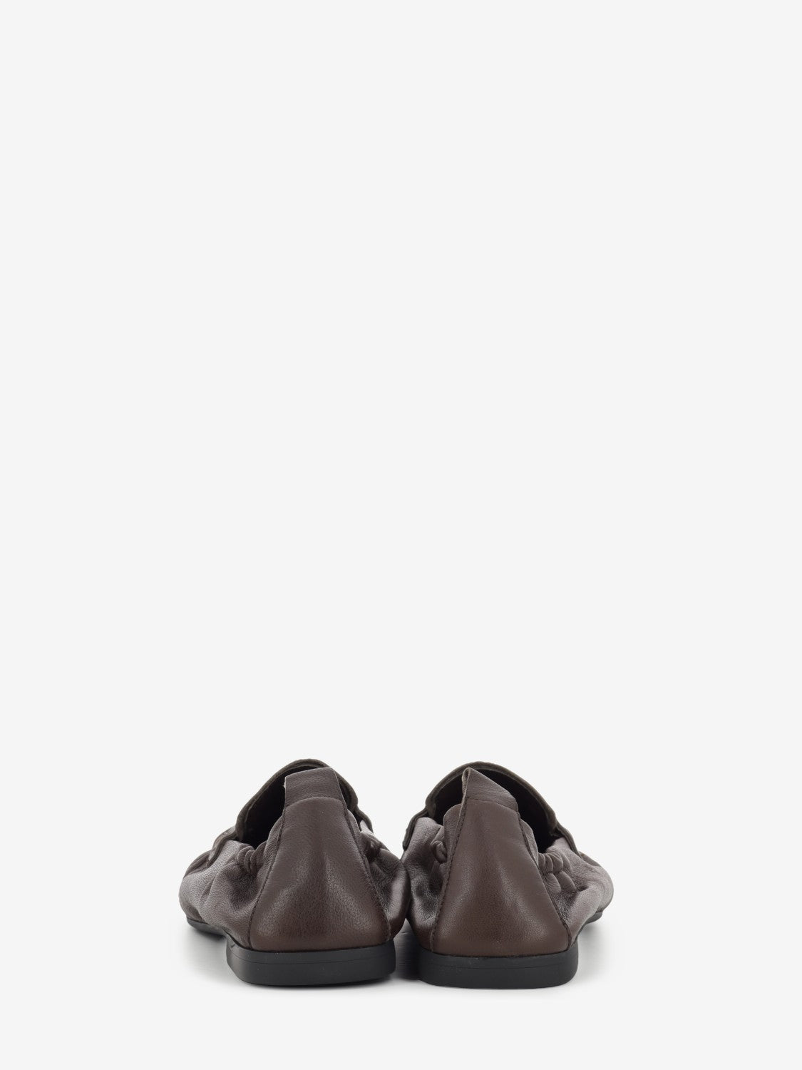 Mocassino in pelle marrone