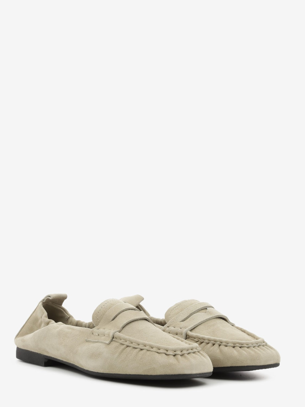 Loafer leather sand