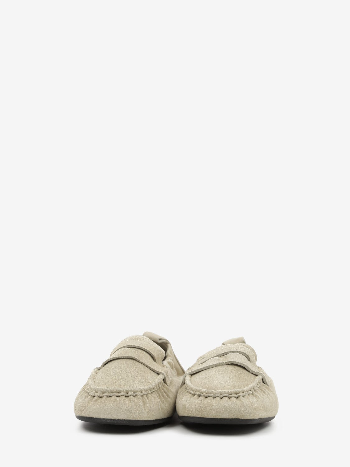 Loafer leather sand