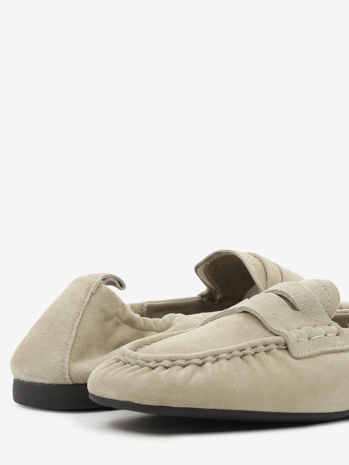 Loafer leather sand
