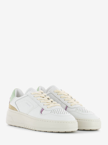 Sneaker 76 Leather Mix White / Mint