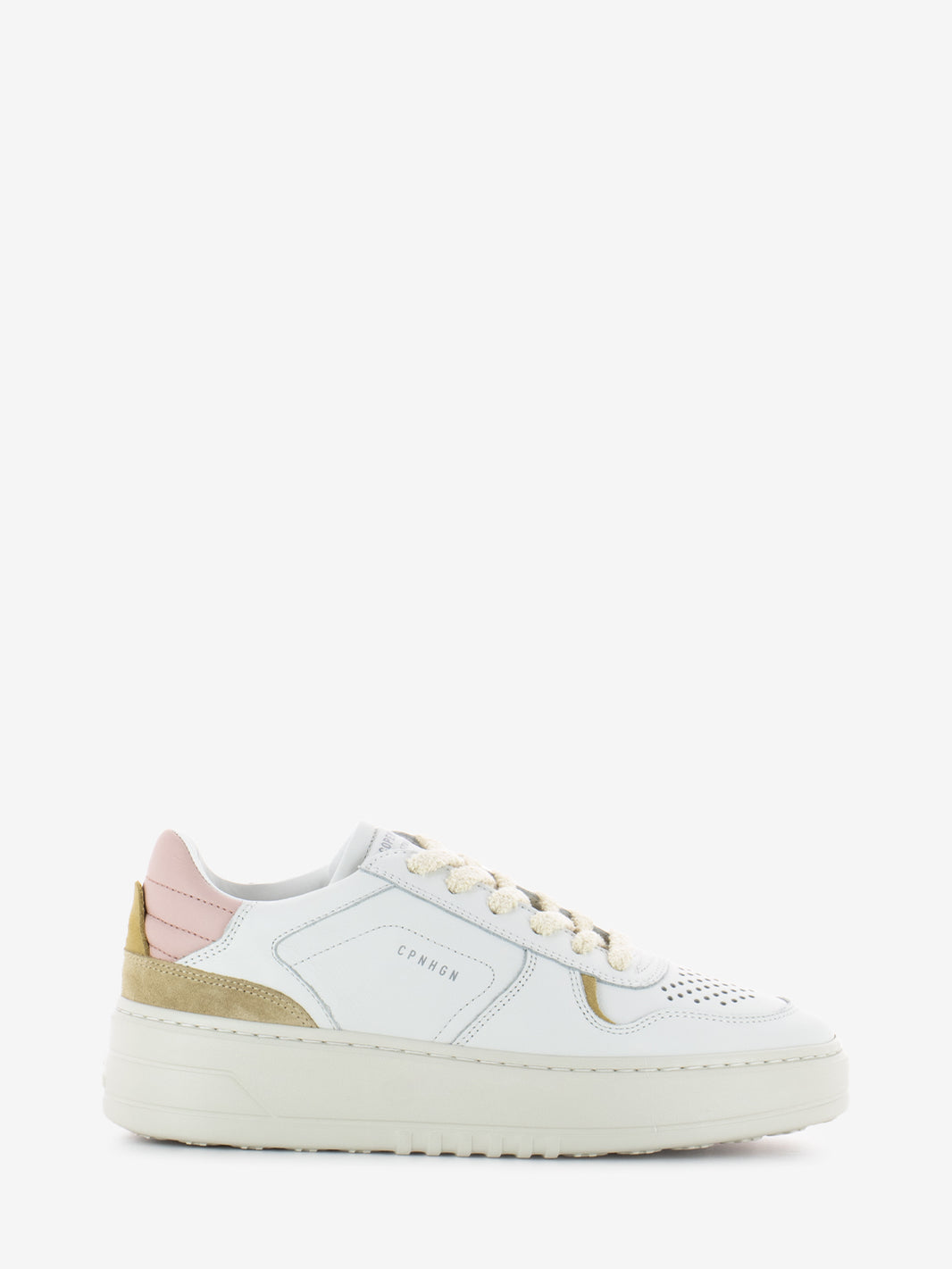 Sneaker 76 Leather Mix White / Rose