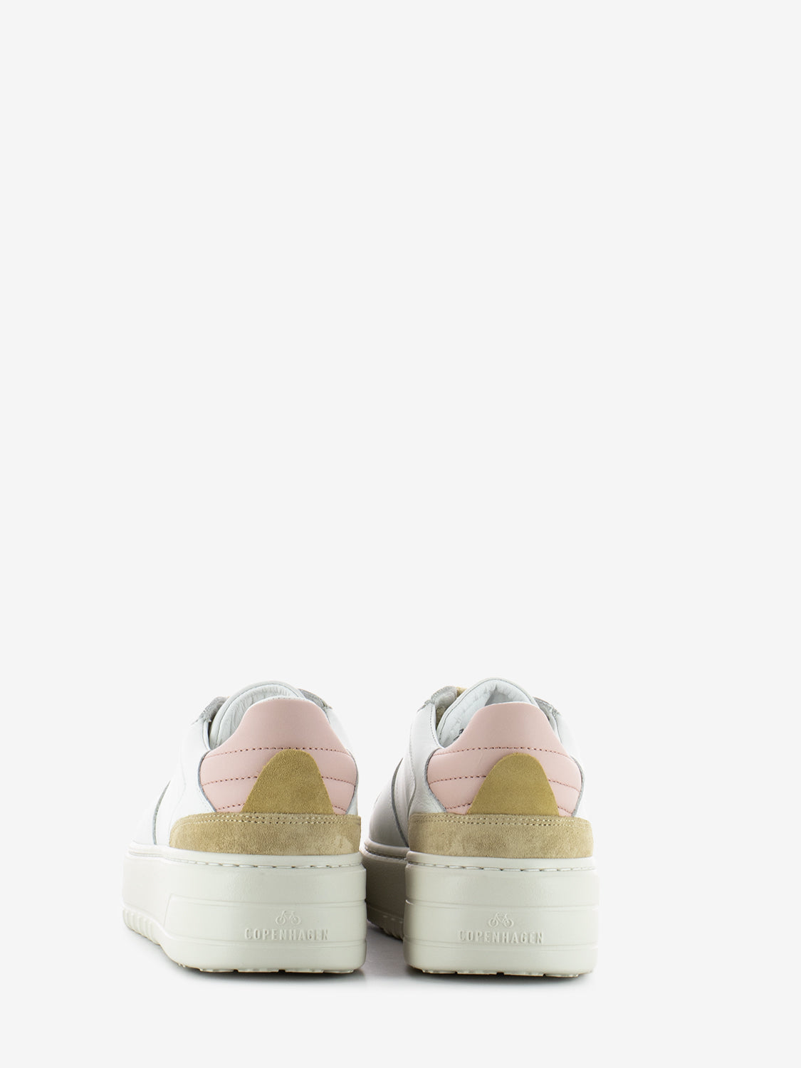 Sneaker 76 Leather Mix White / Rose