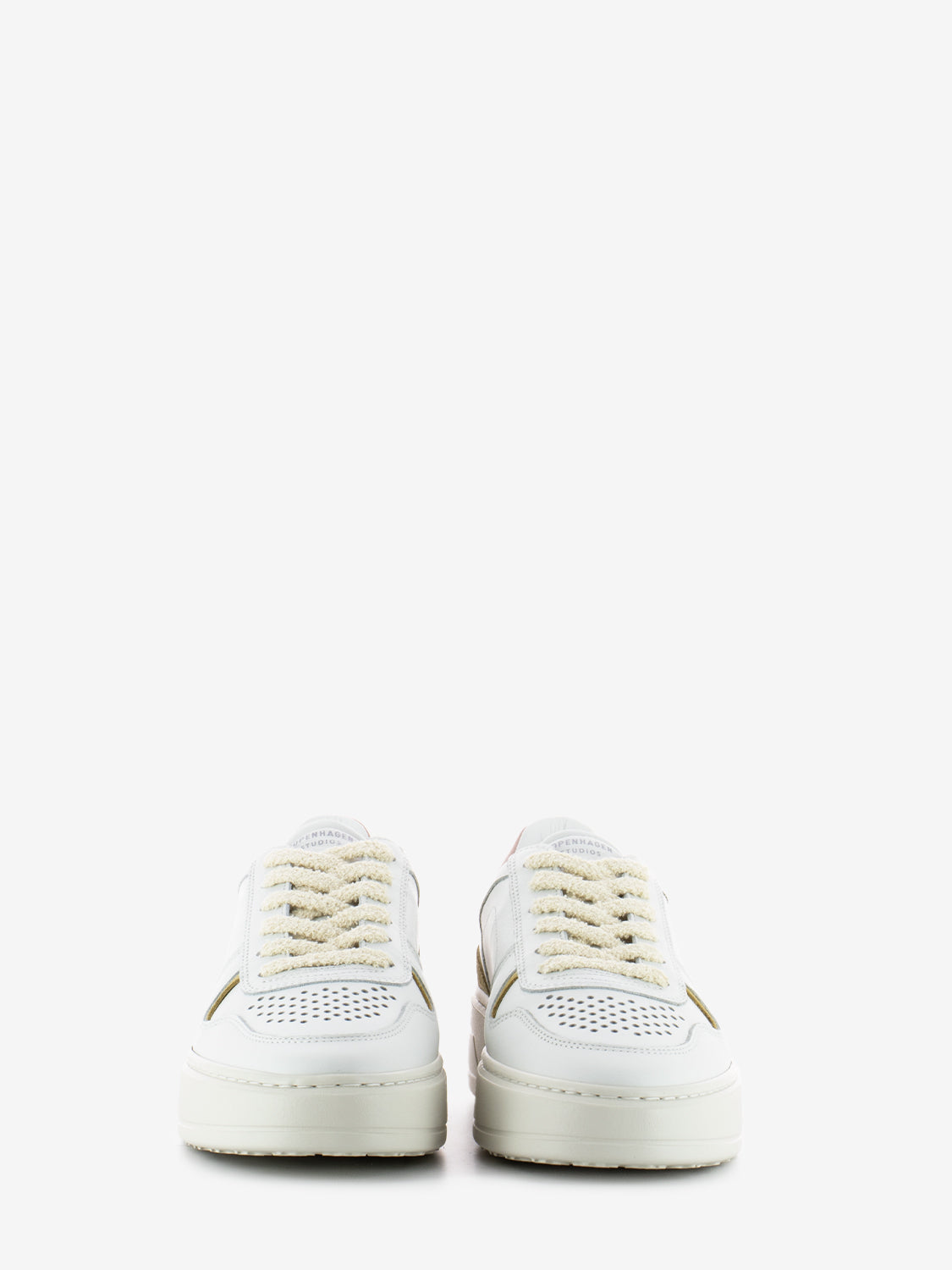 Sneaker 76 Leather Mix White / Rose