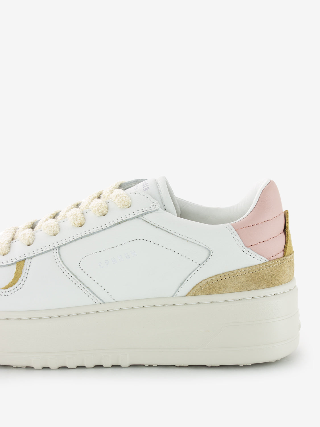 Sneaker 76 Leather Mix White / Rose