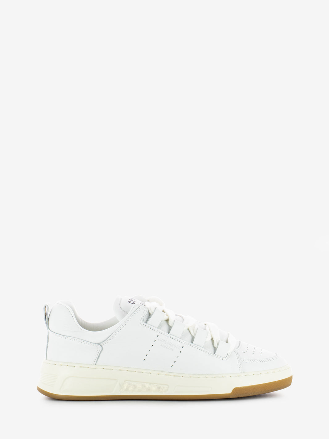 213 soft white calfskin sneakers