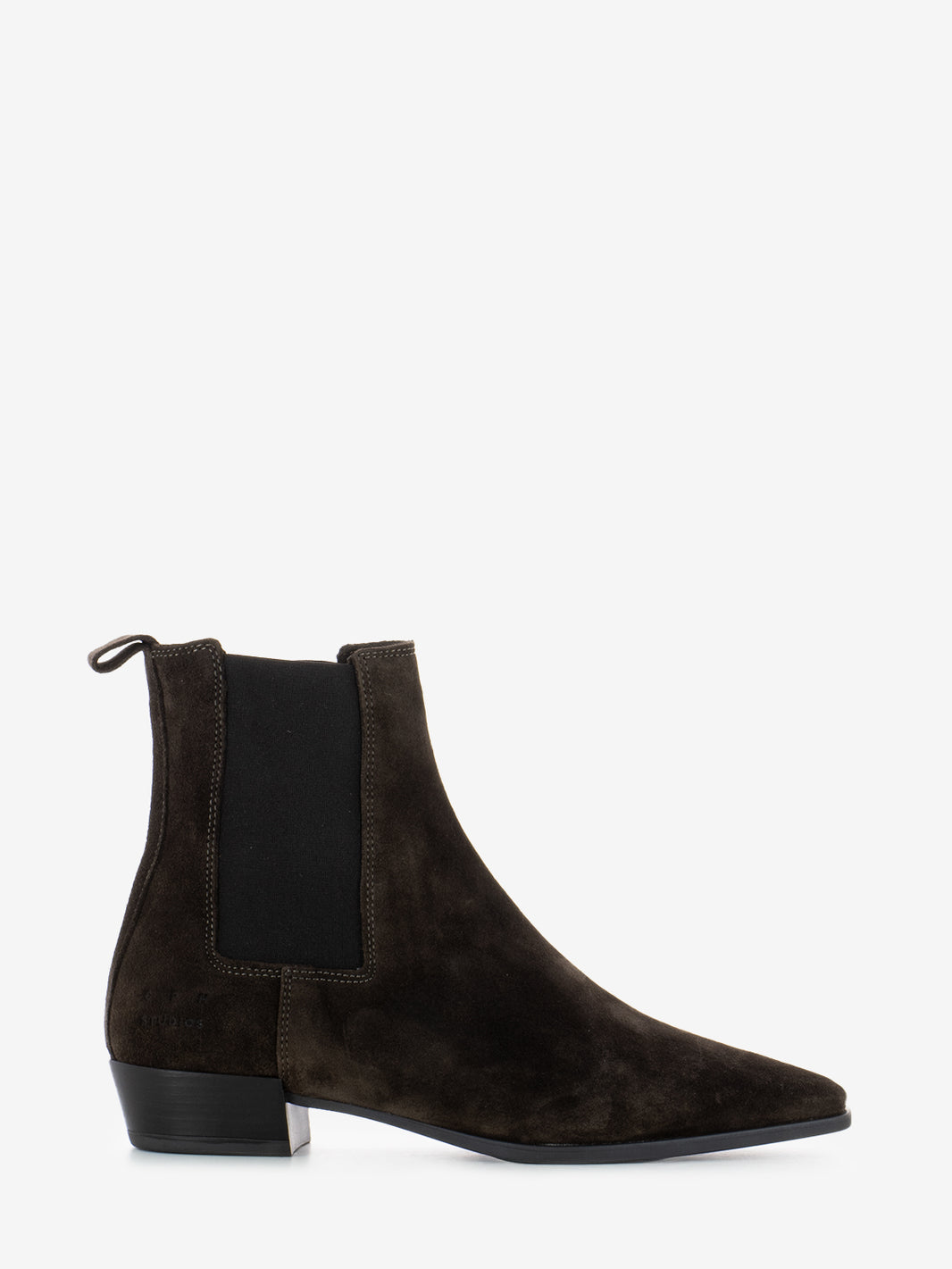 Tronchetti in suede chocolate