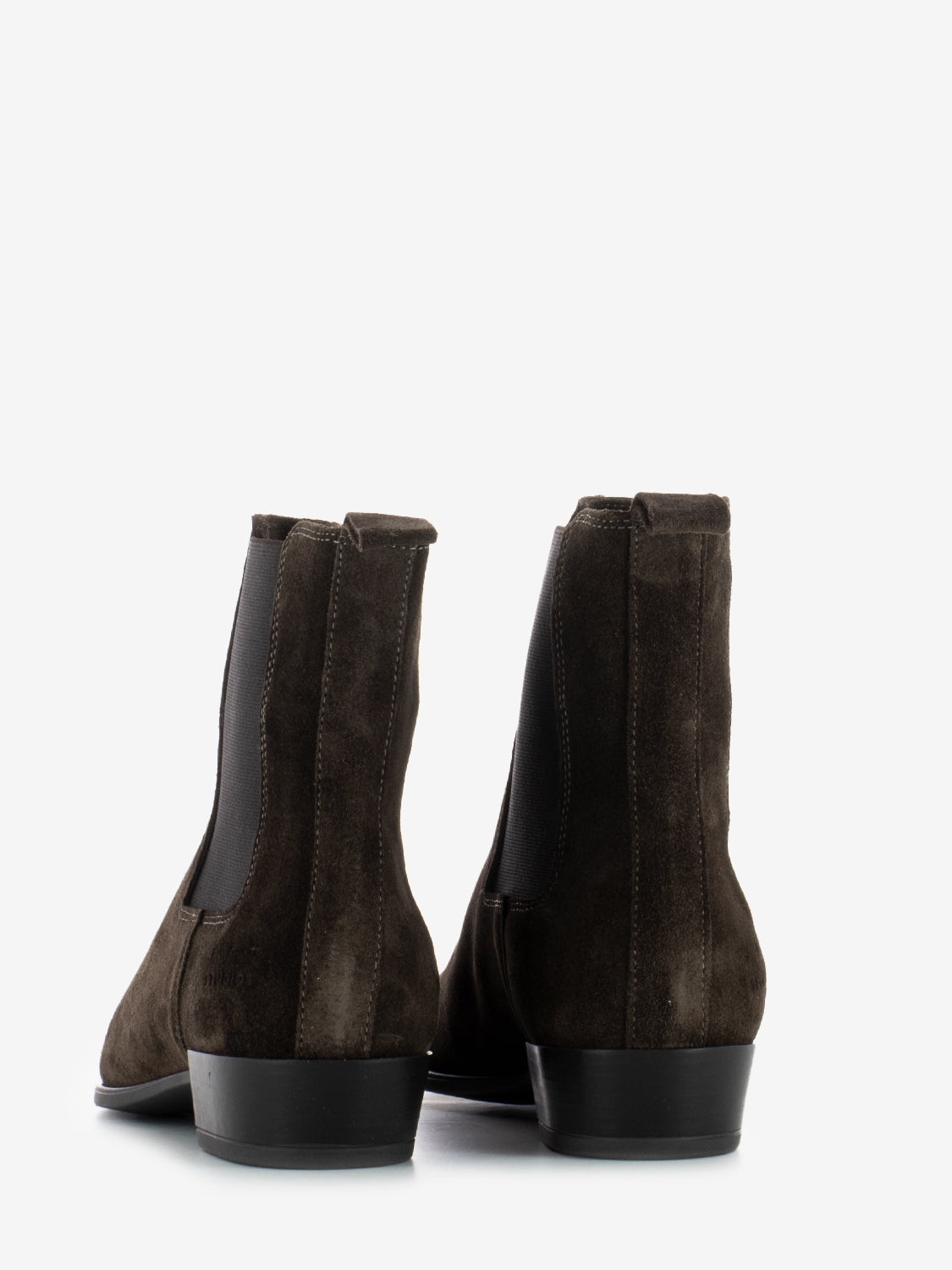 Tronchetti in suede chocolate