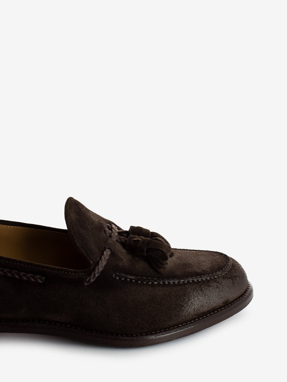 Softy 538 brown suede moccasin