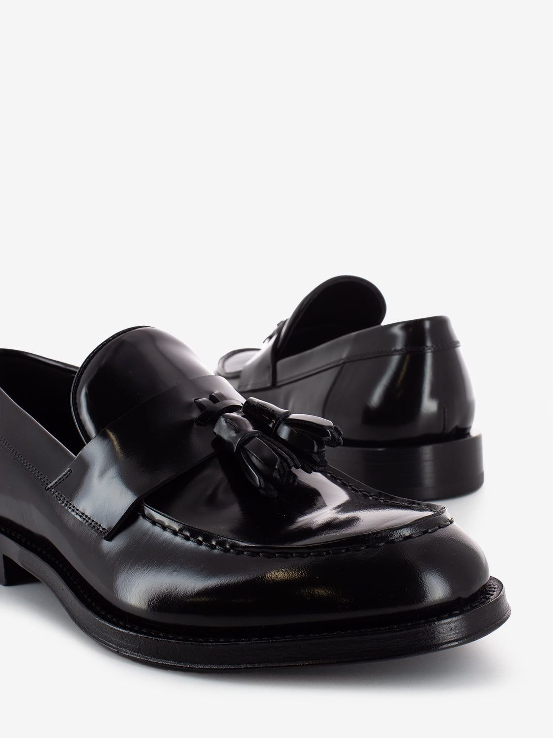 Mocassino spazzolato Wembley nero