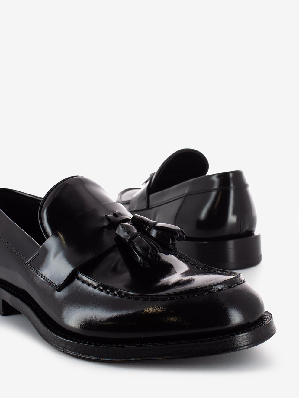 Mocassino spazzolato Wembley nero