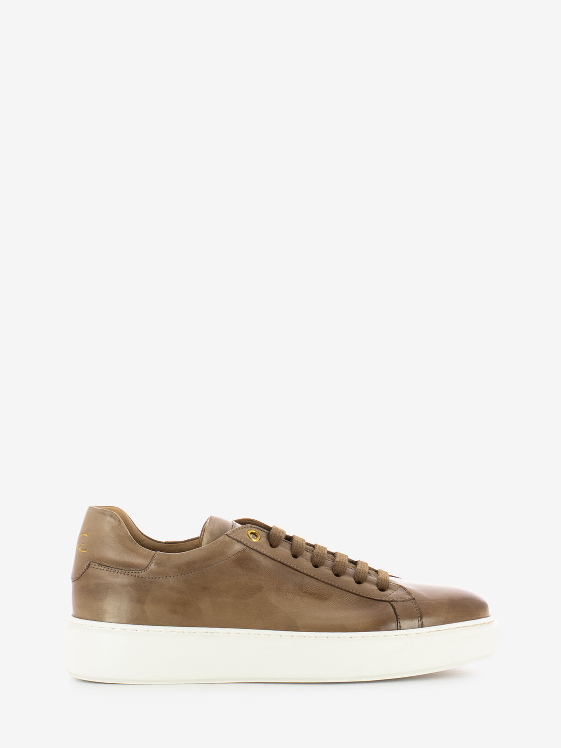 Rope leather sneakers