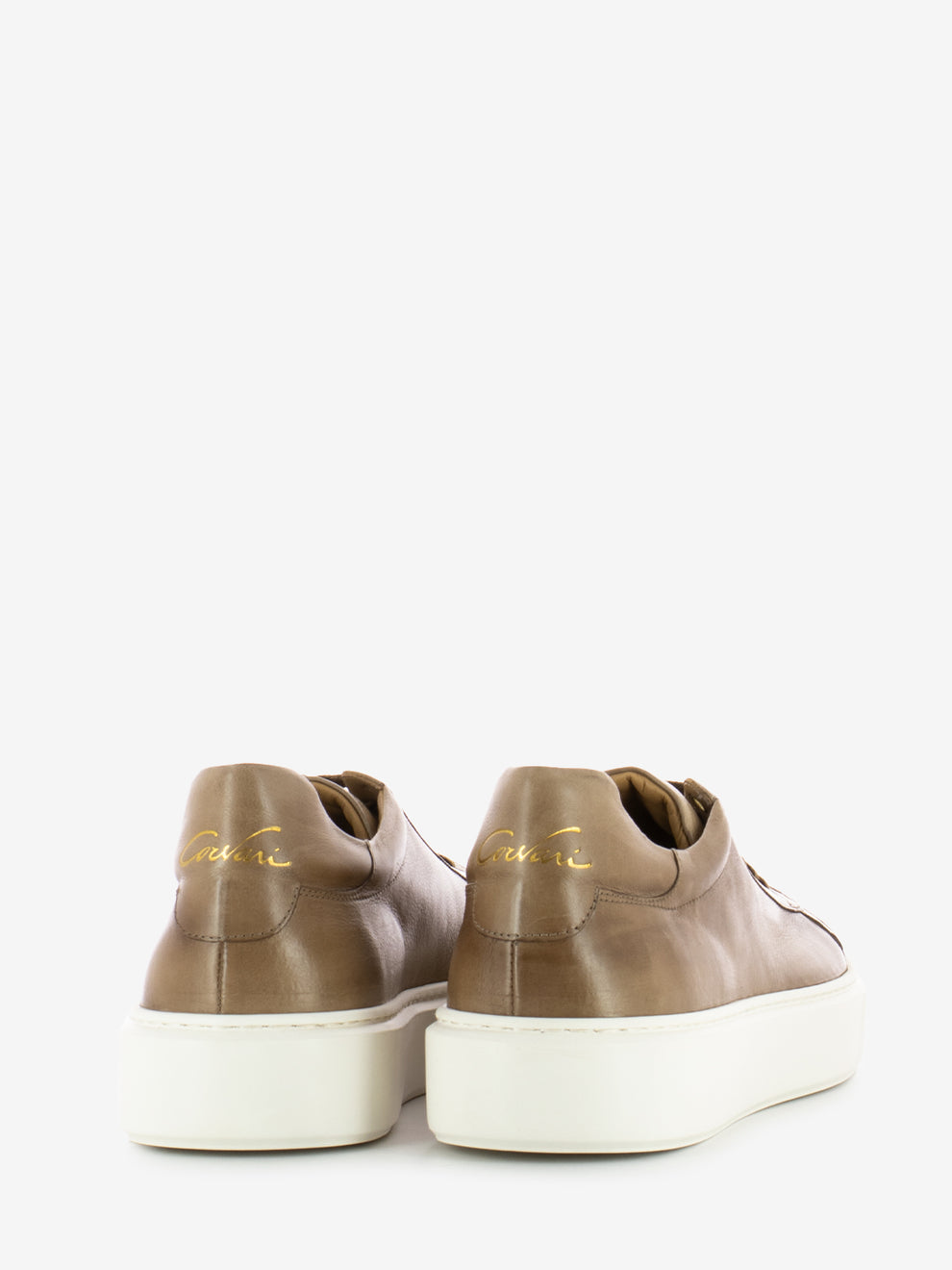 Rope leather sneakers