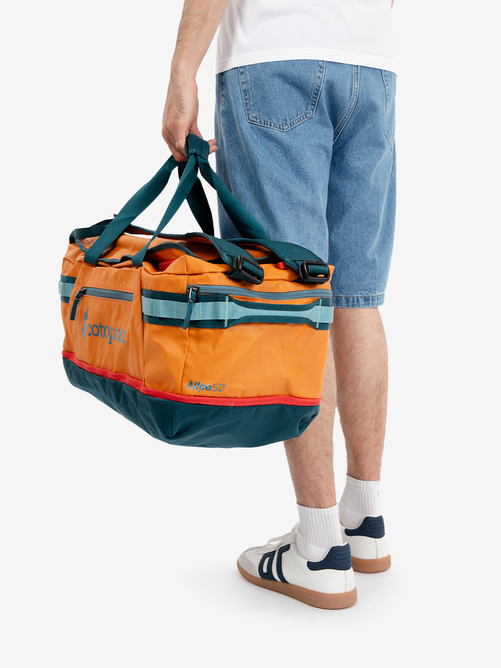 cotopaxi vs patagonia duffel Cotopaxi - Allpa 50L Duffel bag tamarindo / abyss