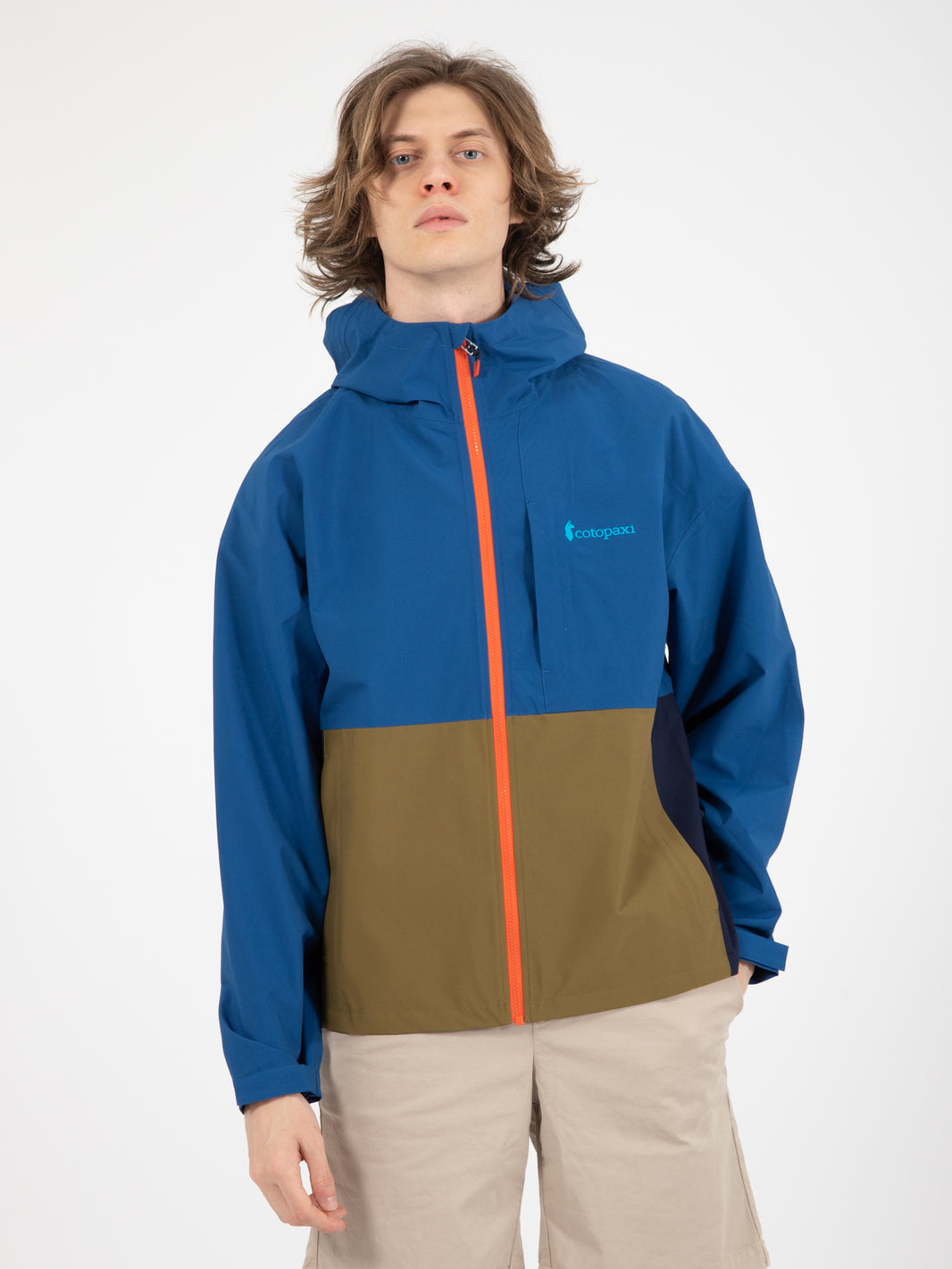 Cielo Rain jacket Pacific