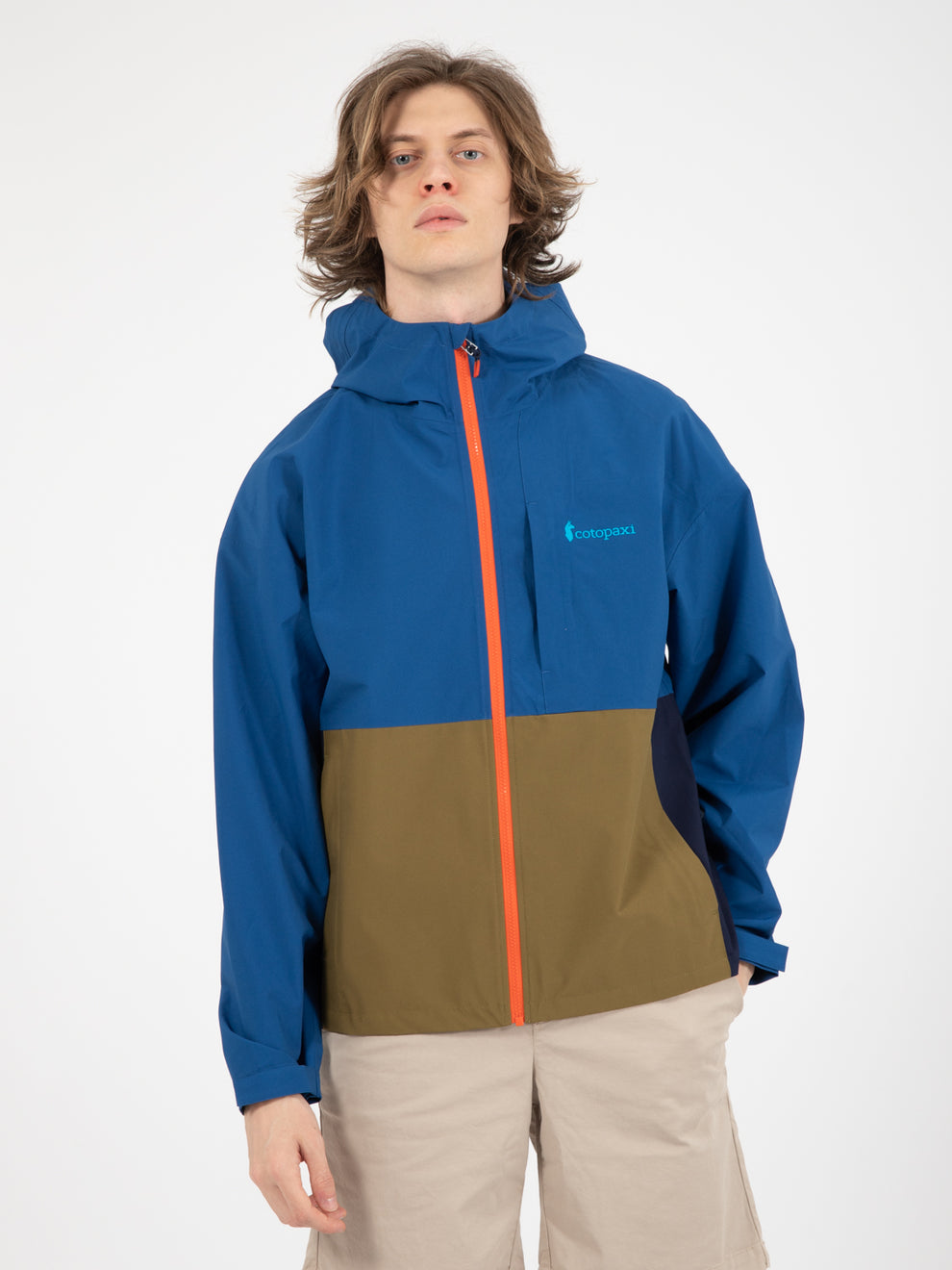 Cielo Rain jacket Pacific