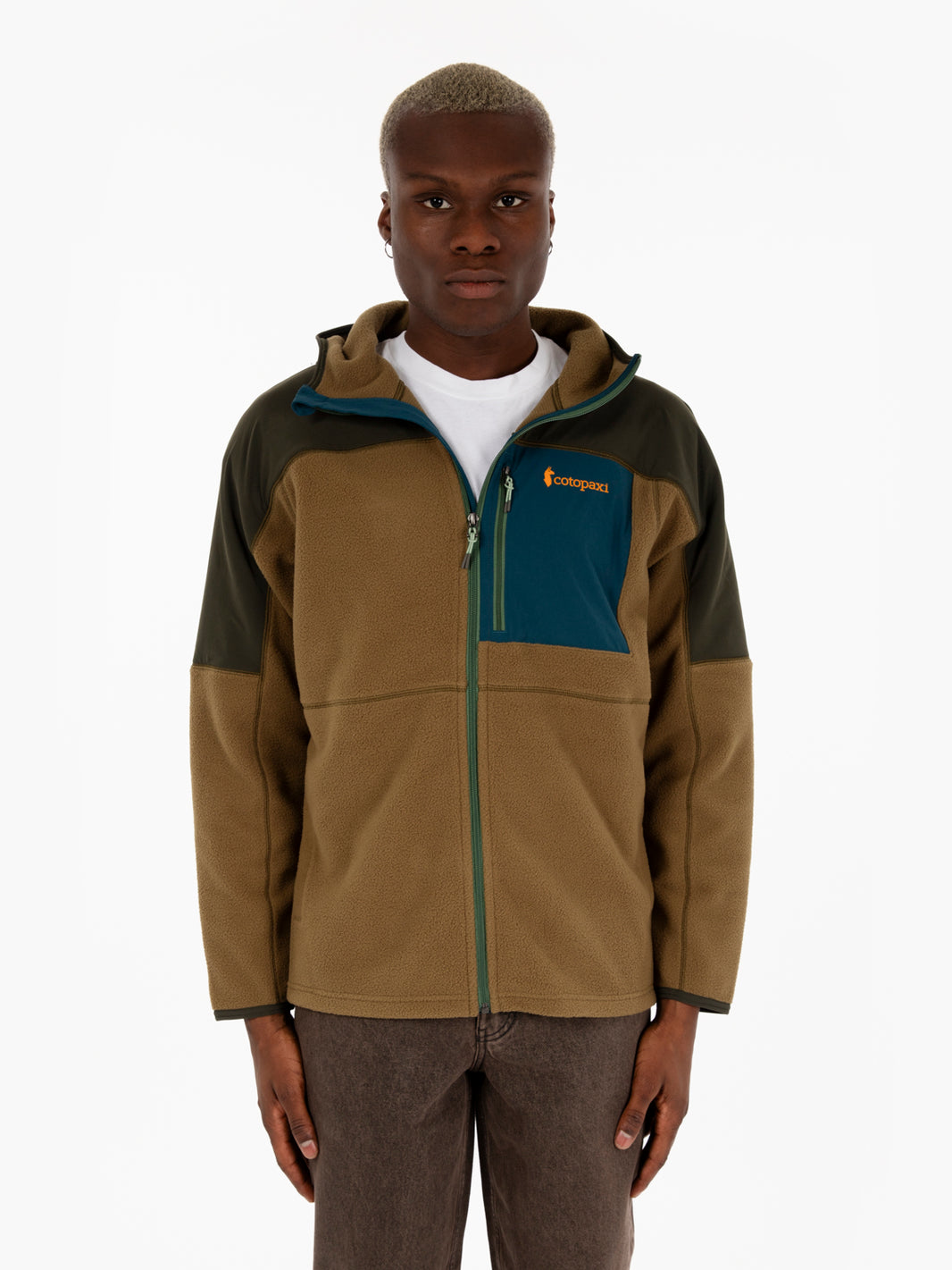 Giacca in pile Abrazo full zip woods / live oak