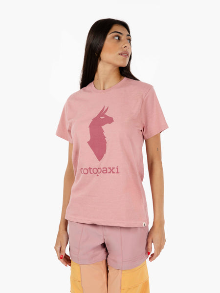 Llama t-shirt rose
