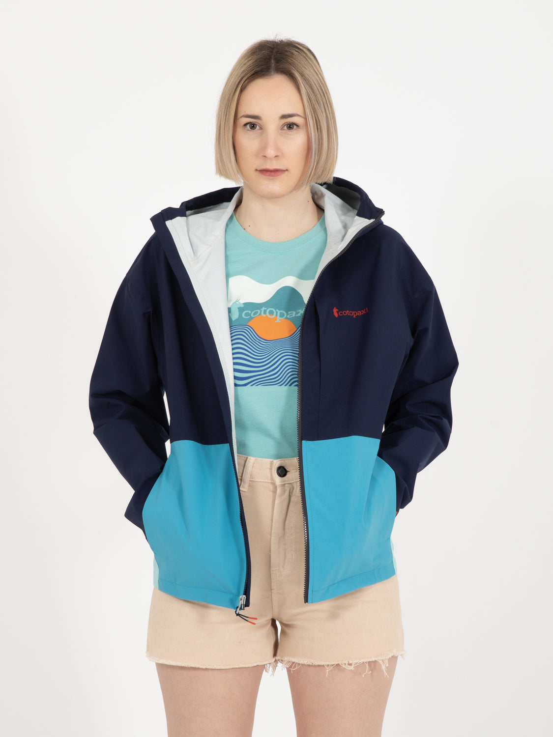 Rain Jacket Cielo maritime & sea glass