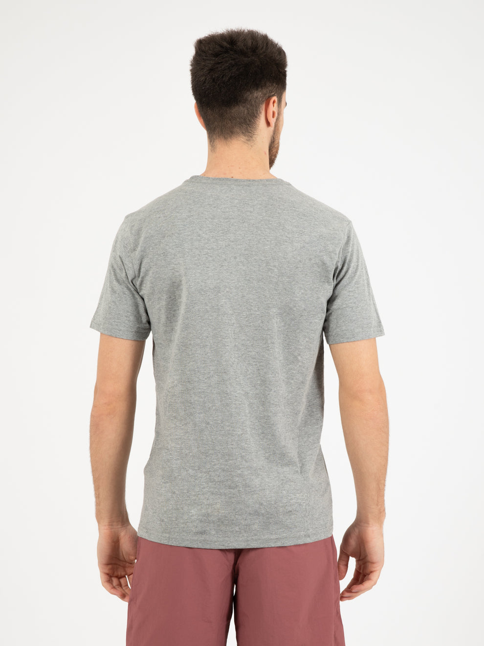 T-shirt Altitude Llama organic heather grey