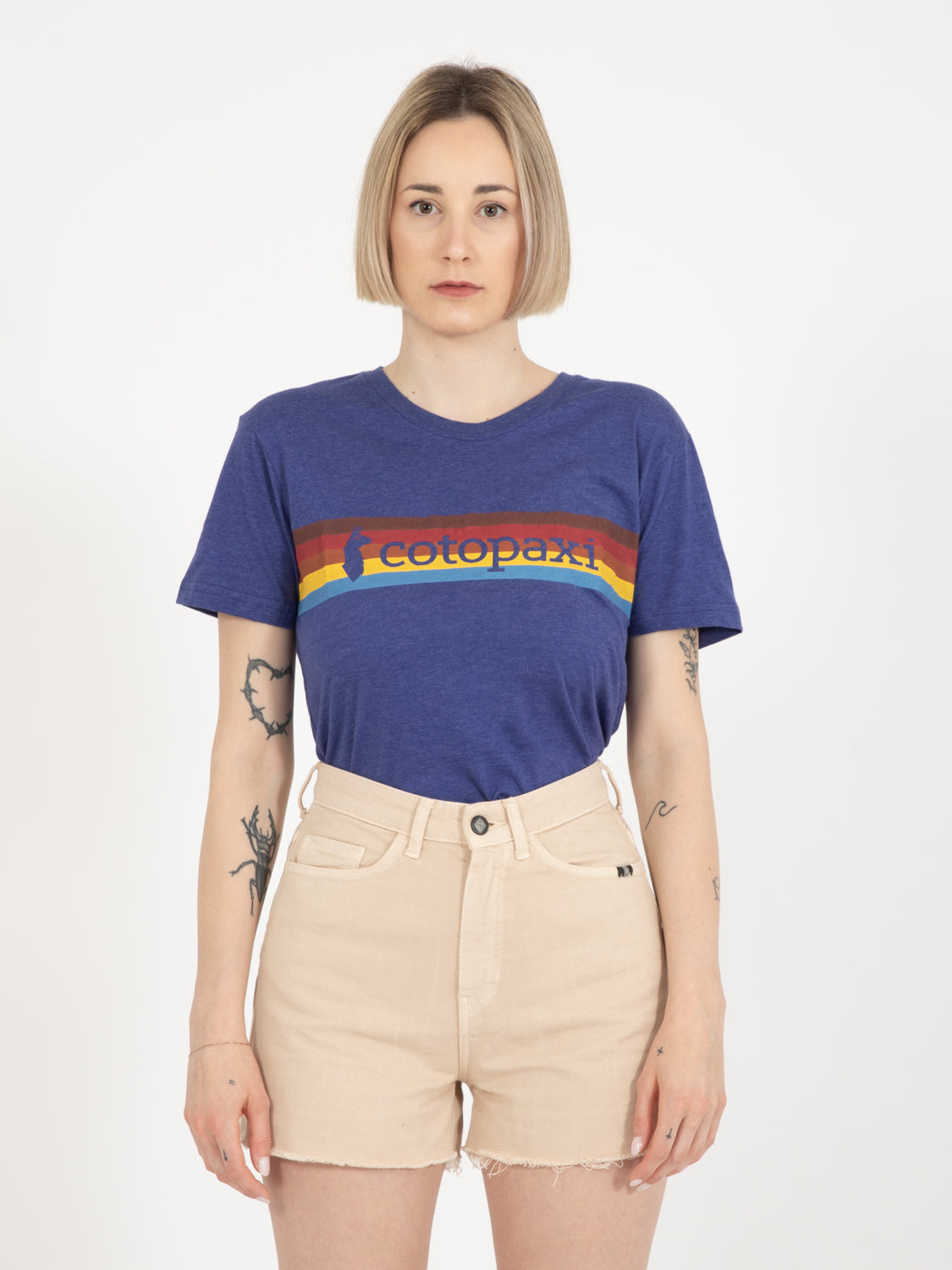 T-shirt On The Horizon blu violet