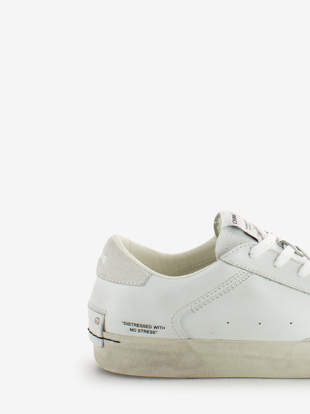 Distressed white coconut