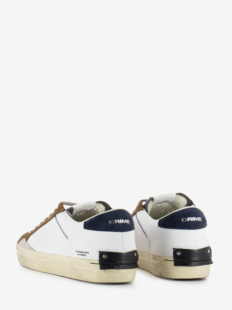 CRIME - Distressed white / grey / brown