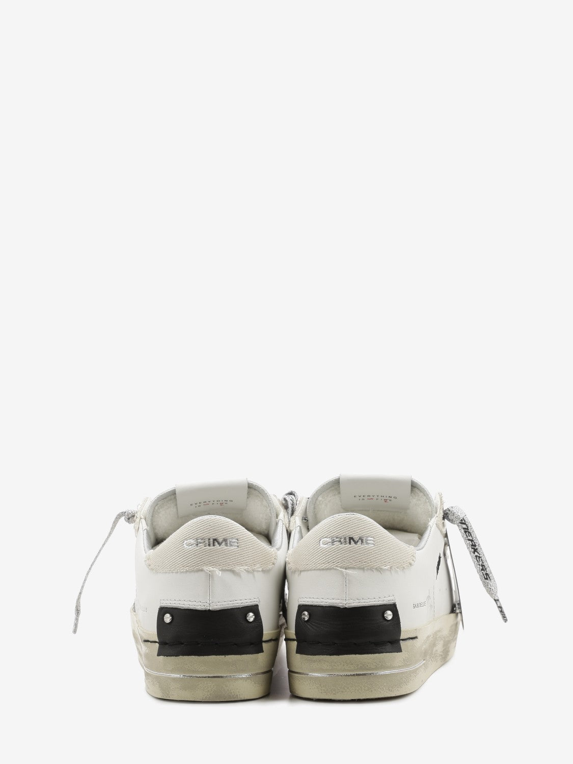 SK8 Deluxe con inserti in canvas bianco