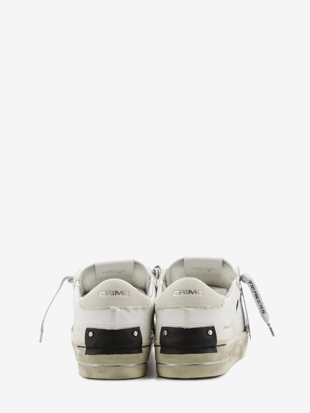 SK8 Deluxe con inserti in canvas bianco