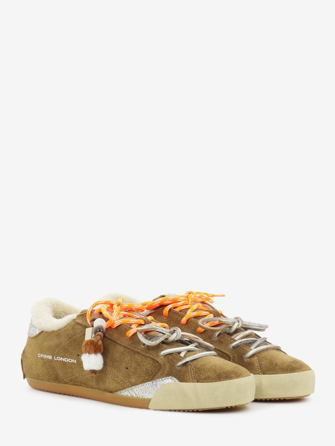 Sneakerina con pelo brown