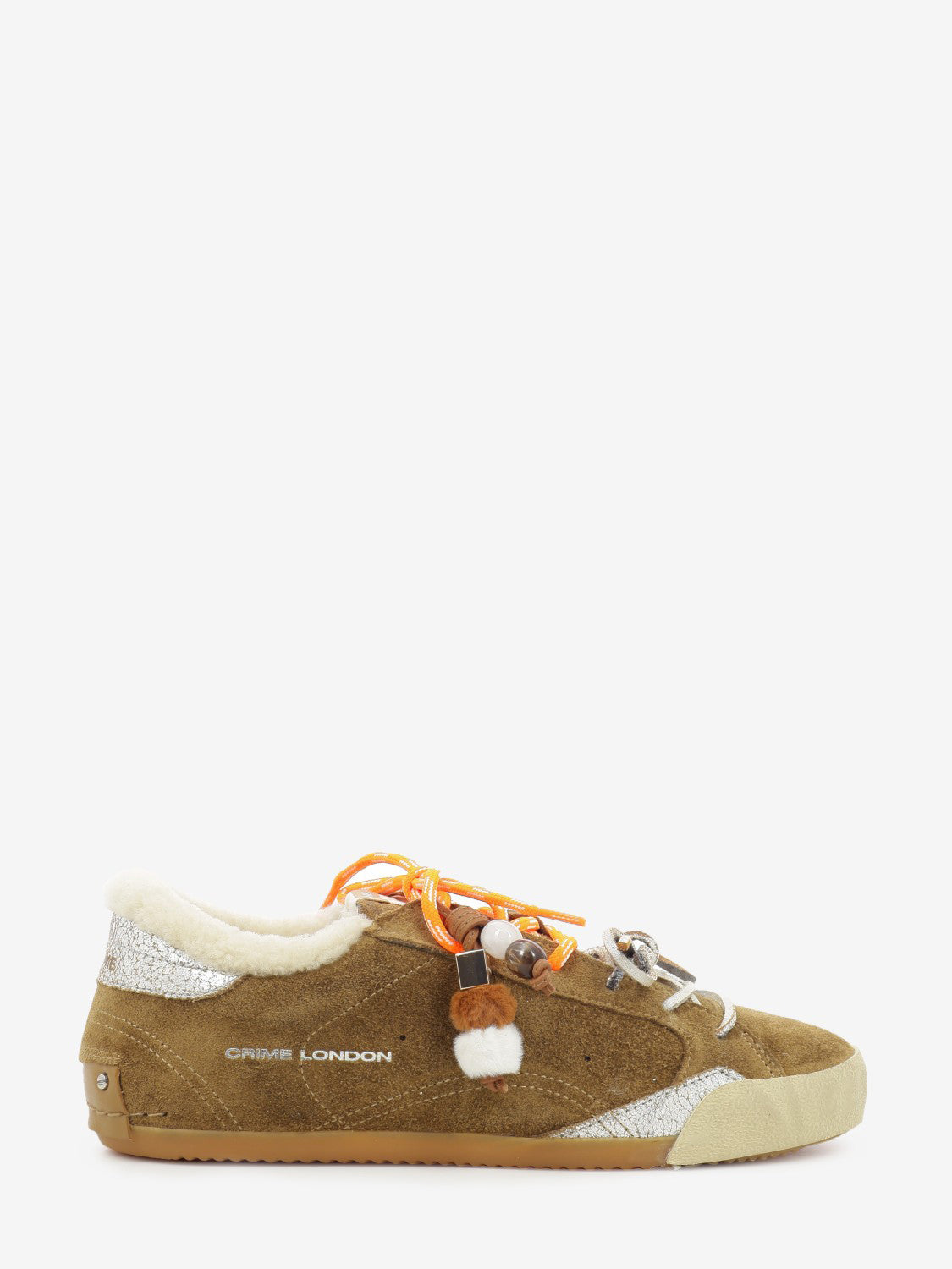 Sneakerina con pelo brown