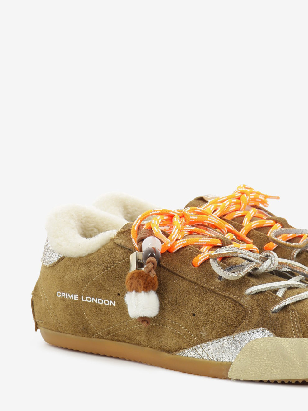Sneakerina con pelo brown