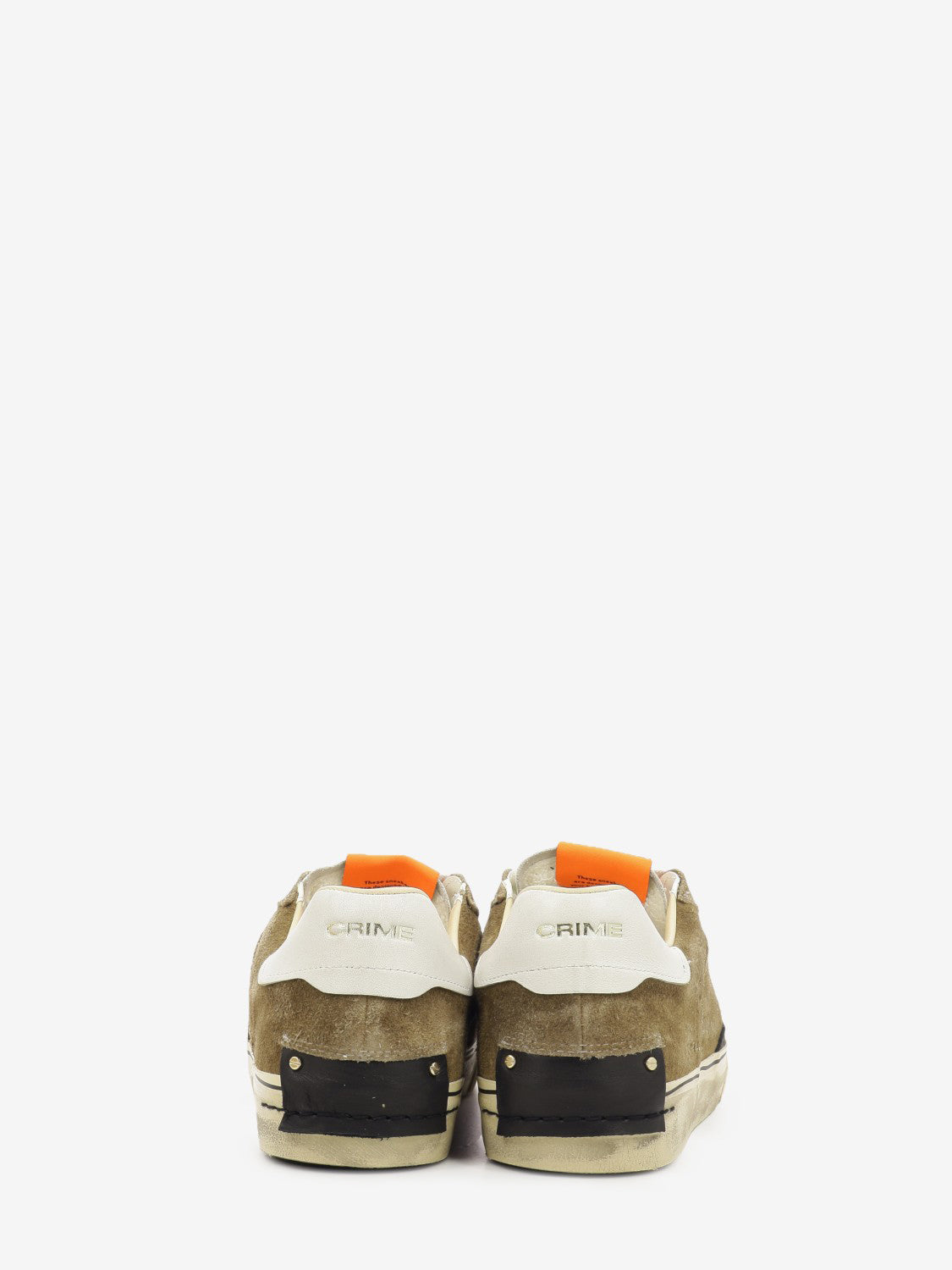 Sneakers Deconstructed brown flame
